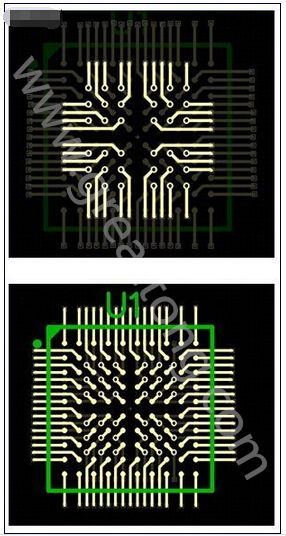 如何布線(xiàn)不同的BGA圈，從最外層開(kāi)始，直到中心-深圳宏力捷